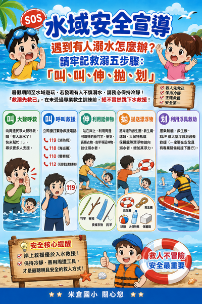 水域安全宣導